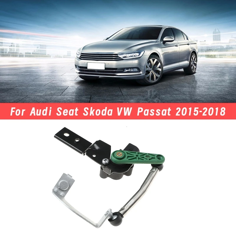 

1Pair Headlight Level Sensor 5Q0412522C 5Q0412521C For Seat Skoda VW Passat 2015-2018 Suspension Body Height Sensor Parts