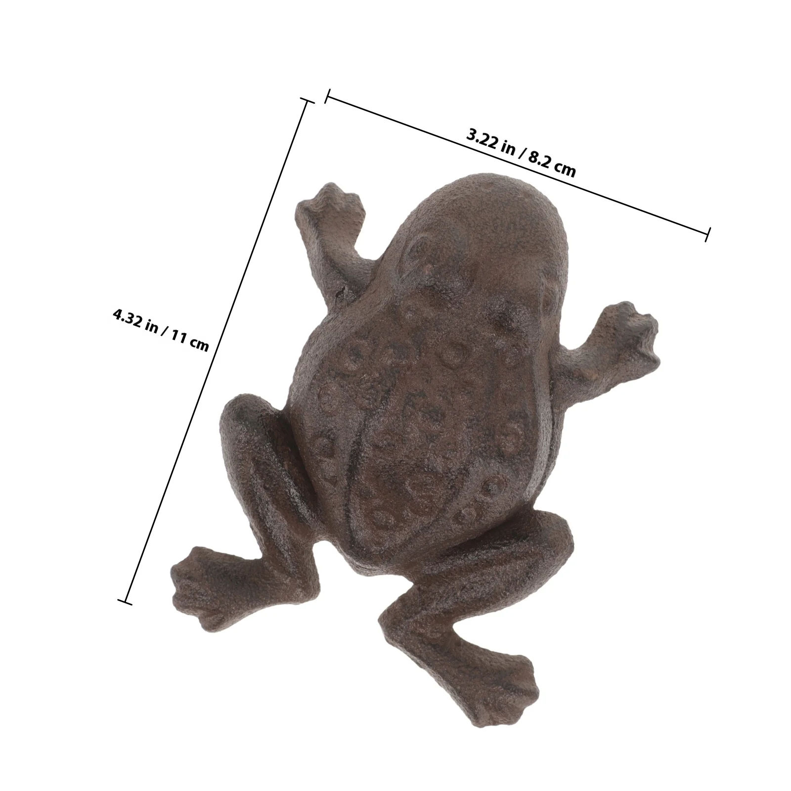 Outdoor Frog Shaped Key Storage Box Hidden Holder Hider Garden Yard Decor Secure Storage Container Frog Shape Box