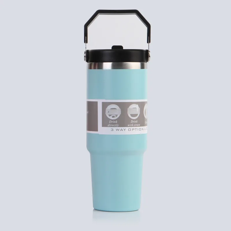 2024 Hot Selling 30420oz Stainless Steel Ice Cream Vacuum Suction  Coffee  Insulated  Water Car Cup