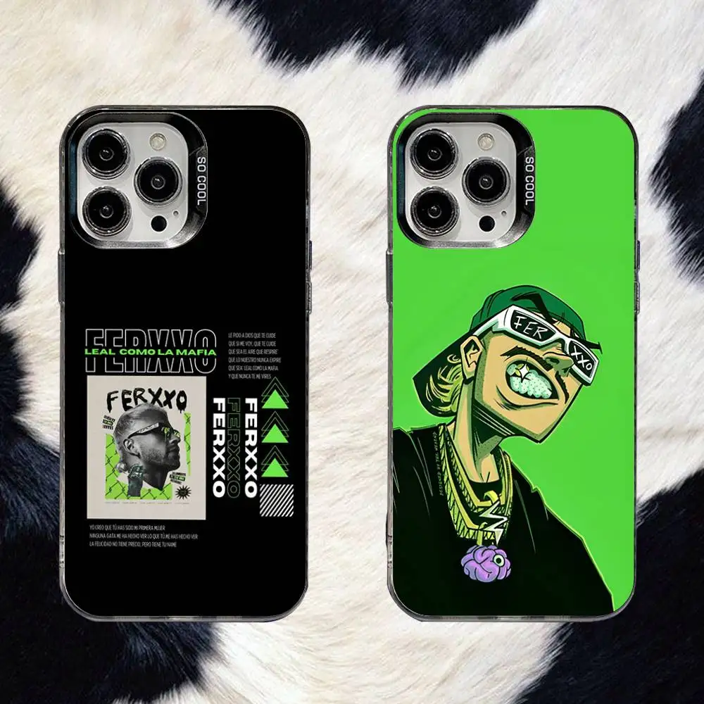 

FERXXO VOL X Sagrado Phone Case For iPhone 16,15,14,13,12,11,8,7,Pro,Max,Plus,Mini,XS,SE Anti Fall Black Matte Hard