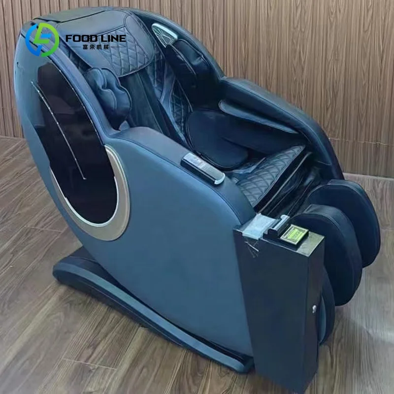 Luxury Full Body Massage Chair Recliner Zero Gravity Shiatsu Air Compression Heating for Home Spa Wellness Use