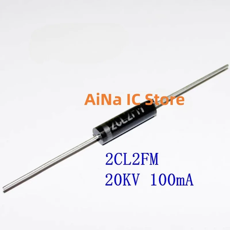 Partículas de silicona de diodo de alto voltaje, lote de 10 unidades, 2CL2FM DO-100% 100MA 20KV, original, 415 nuevo