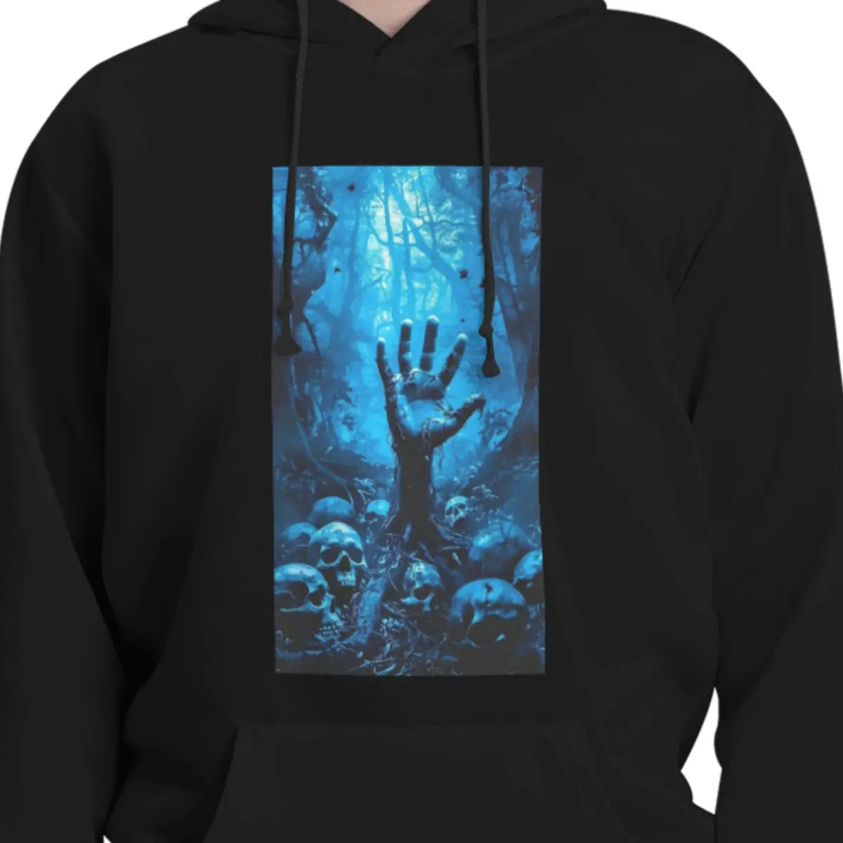 Hand Of Ruins Dark Forest Of The Undead Hoodies Men's Women Casual Pullover Sweatshirts Hip Hop Long Sleeve Hooded Autumn Winter