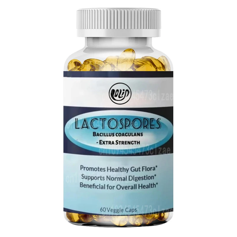 Bacillus Coagulans Supplement, 5 Billion Per Capsule - Gas and Bloating Health Support | | 60 Capsules