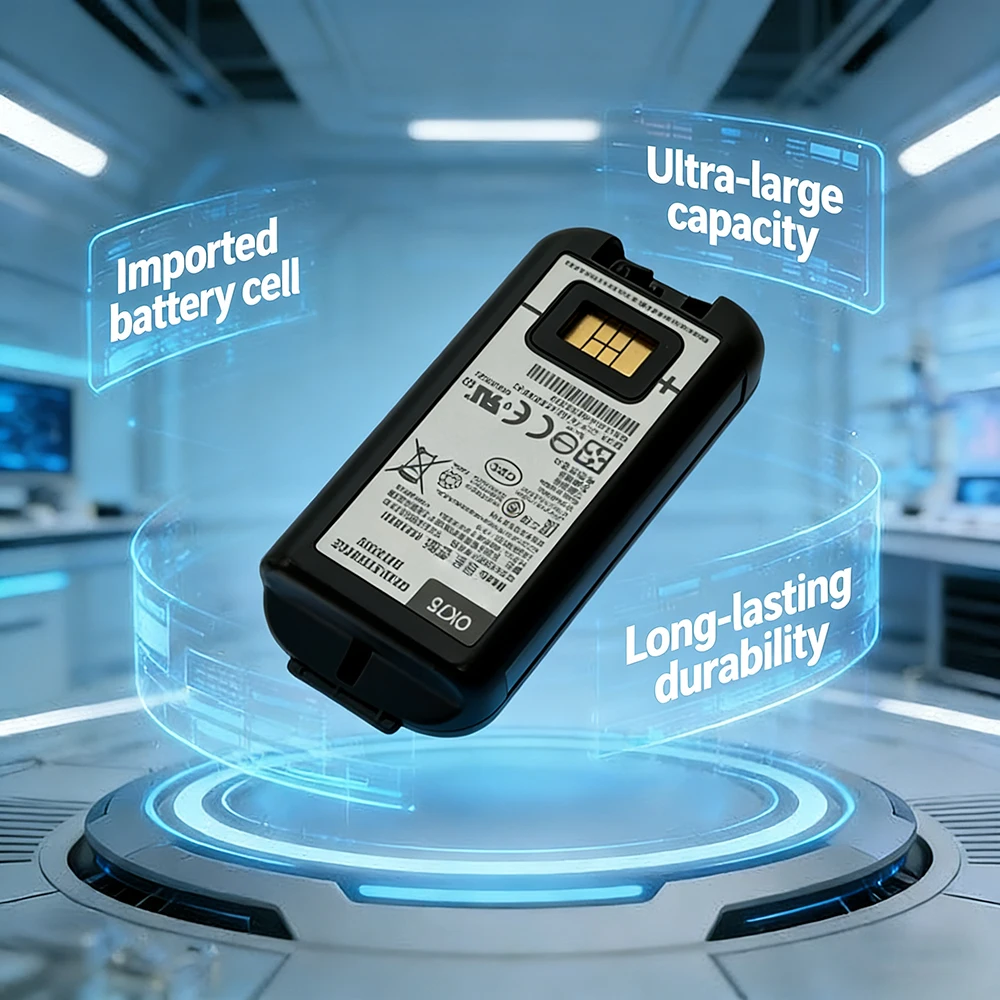 For Intermec Battery 3.7V 5200mAh 6800mAh AB18 AB17 318-033-001 Barcode Scanner CK3 CK3A CK3X CK3R CK3C CK3C1 CK3N CK3N1 EDA61K