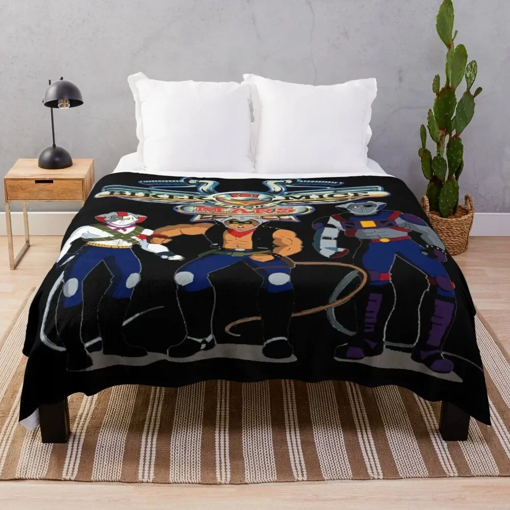 

Biker Mice From Mars - Retro Children's TV Cartoon Throw Blanket Decorative Sofas for sofa Blankets