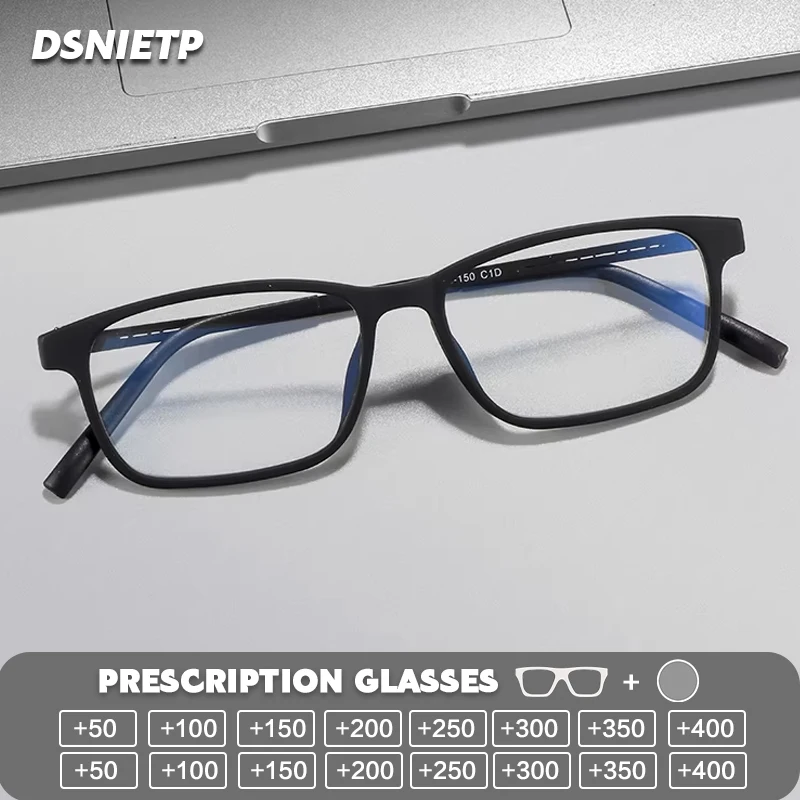 Gatenac Ultraleichte Lesebrille für Herren, optisch, photochrom, Anti-Blaulicht, verschreibungspflichtige Brille, progressive Myopie-Brille