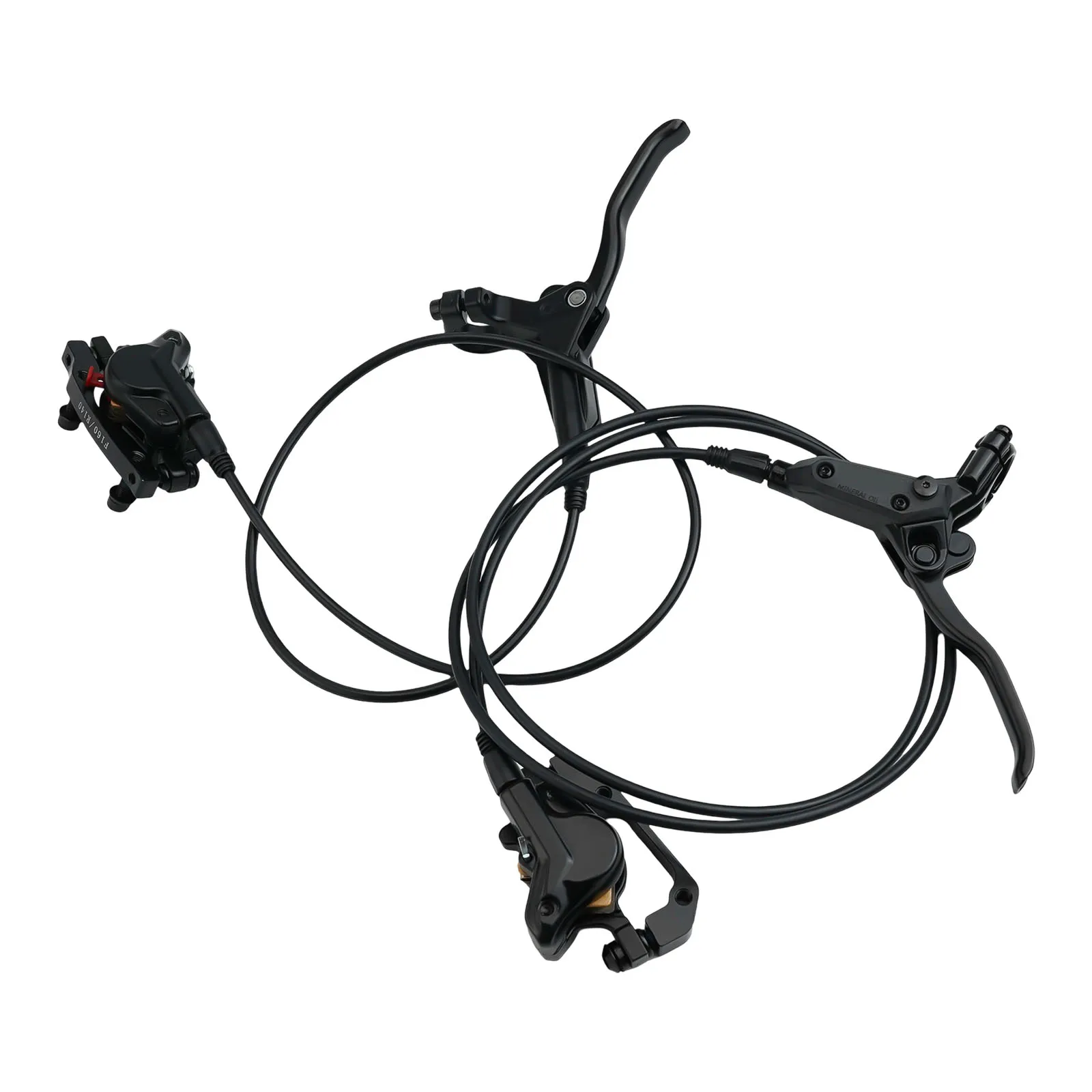 

Dual Piston Mountain Bike Hydraulic Disc Brake Set with High Strength Explosion Proof Oil Pipe for Reliable Performance