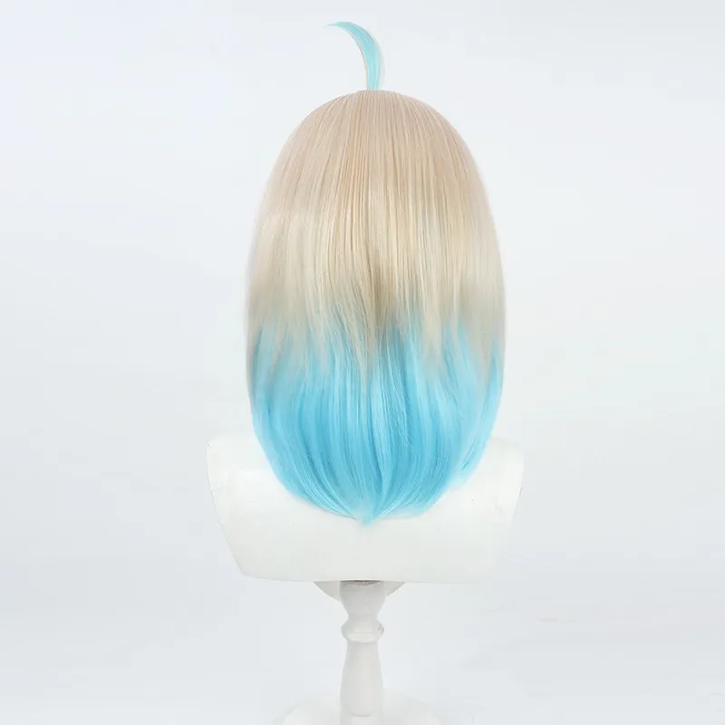 VTuber Enna Alouette شعر مستعار تأثيري حار بيع عيد الميلاد هالوين شعر مستعار