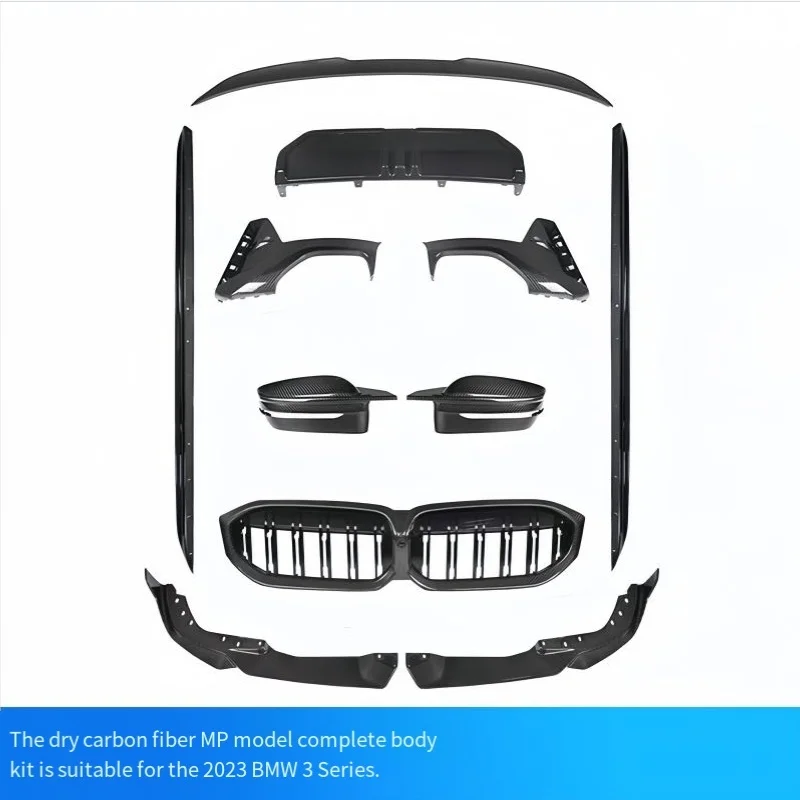 مناسبة لمجموعة الجسم الكاملة المحيطي الخارجي من ألياف الكربون الجافة المحدثة والمعدلة من سلسلة 23 3