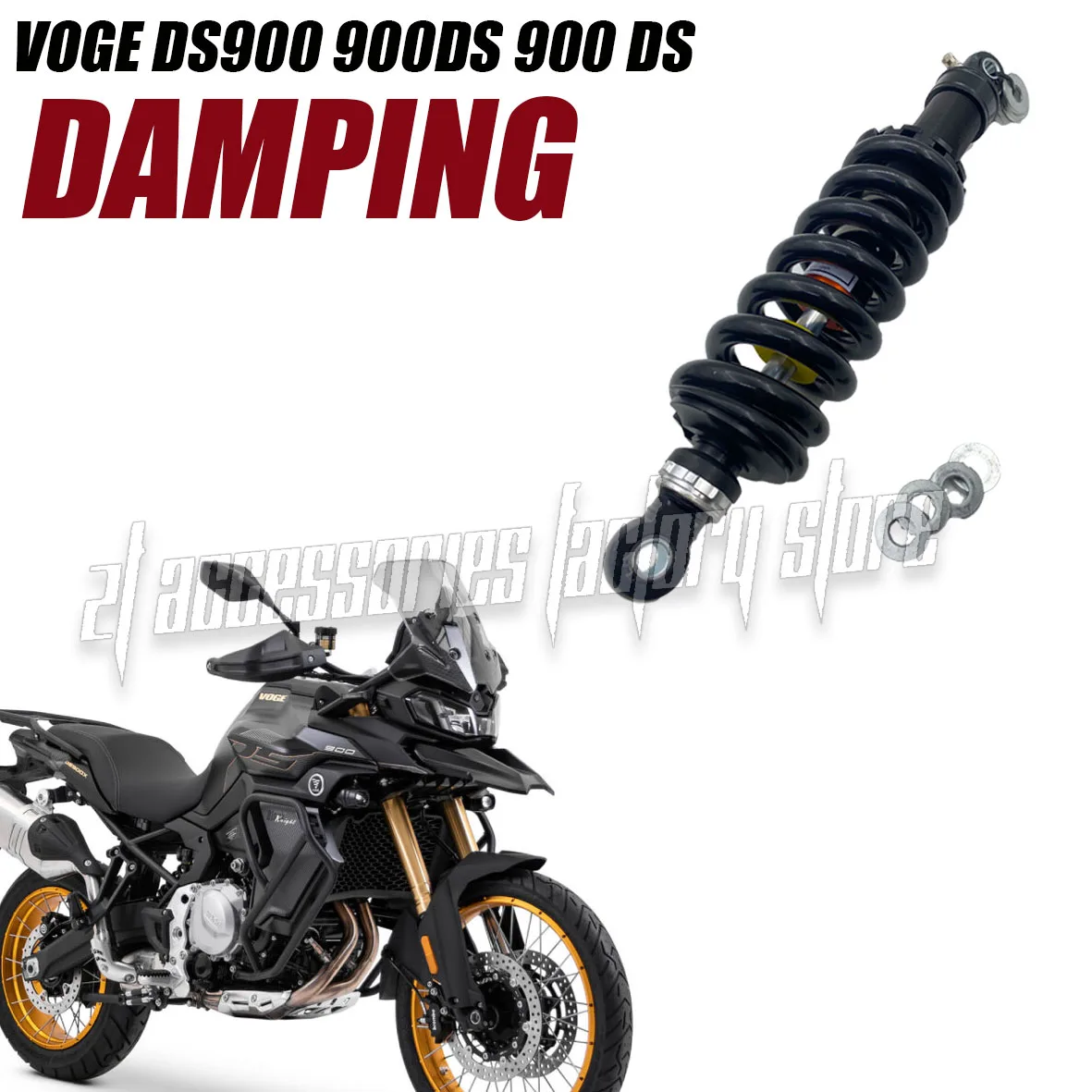 

Suitable For VOGE DS900 900DS Motorcycle Original Shock Absorber Modification Accessories