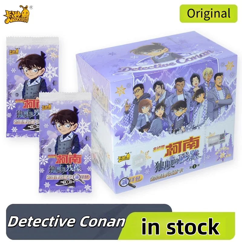 

Подлинная карта KAYOU Detective Conan, сборная упаковка, одноглазый после том 1, анимационная мультяшная игра против коллекционной карты, игрушка для мальчика