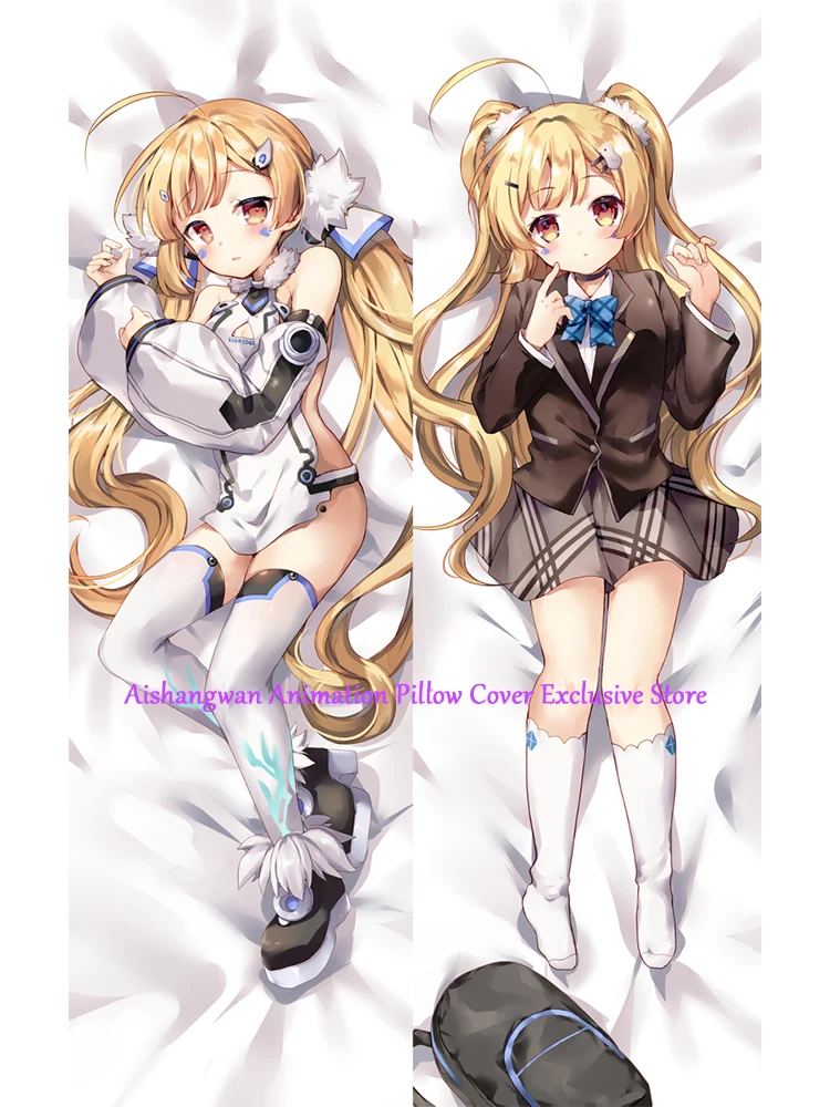 

Dakimakura Anime Pillow Cover Eldridge Double Sided Print 2Way Cushion Bedding Festival Gifts Gifts