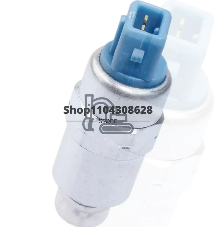 12V 176-6219 Replacement 1766219 Fuel Cut-Off Solenoid Valve for D4K D5K 416F Engine 3054 3054C 3056 C4.4 New