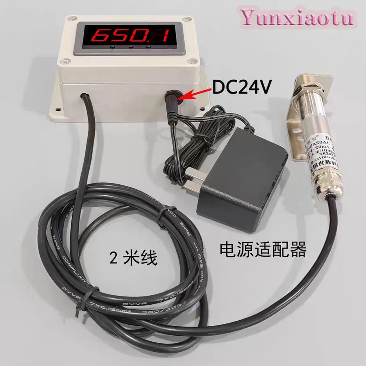 Digital Infrared Thermometer, Intelligent Induction with Temperature Alarm for Industrial Measurement