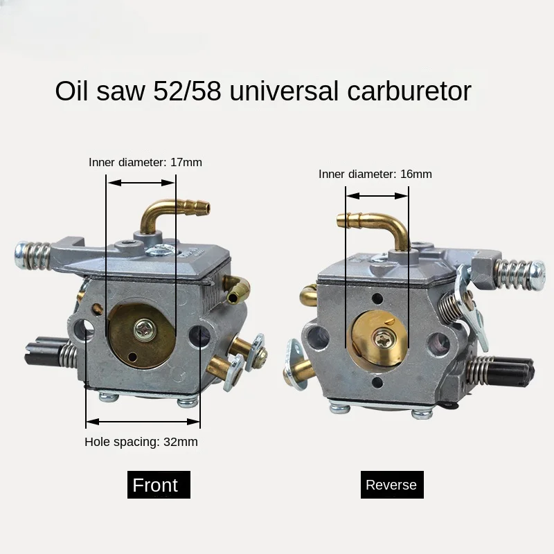 Geral Carburador de substituição para 78/2500/45/52/58/59 Para Steele Modelo Logging Acessórios Motosserra Carburador