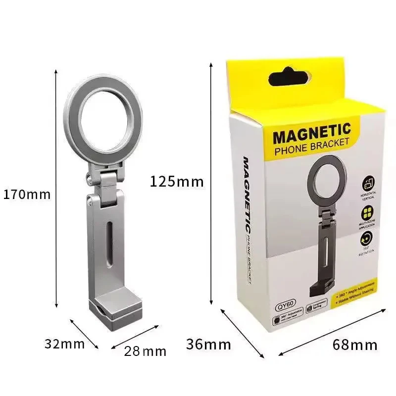 XIAOMI Uchwyt Samolotowy Magsafe Podróżne Gadżety Bez Użycia Rąk Uchwyt Samolotowy na Telefon do iPhone 16 Pro Max Magnetyczne Etui