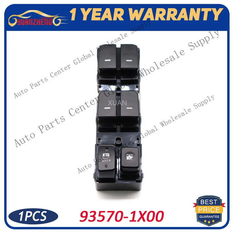 Z+ Electric Power Window Master Switch Button 93570-1X000 For Kia FORTE Cerato 2010