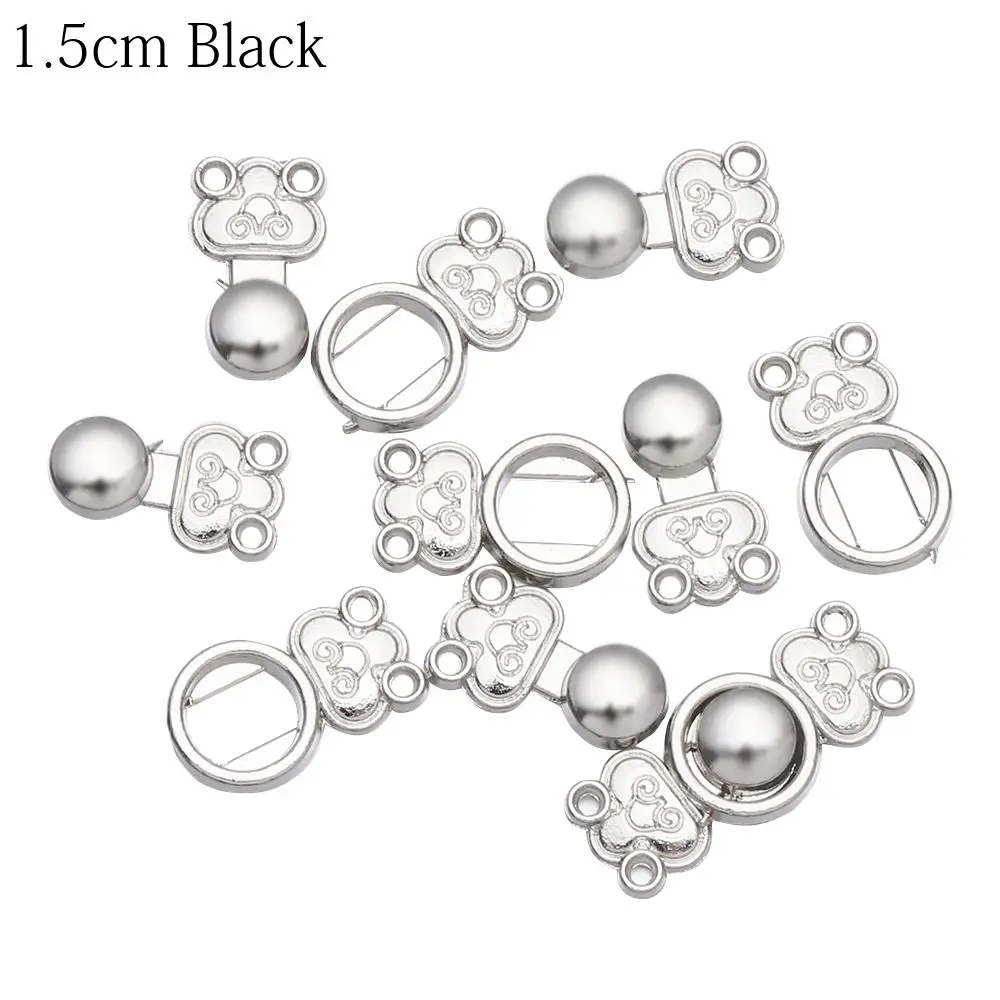 

5pcs 15/18mm Buttons Mini Ultra-small Metal Belt Buckle Shoes Buckles Bags Clothes DIY Dress Decor