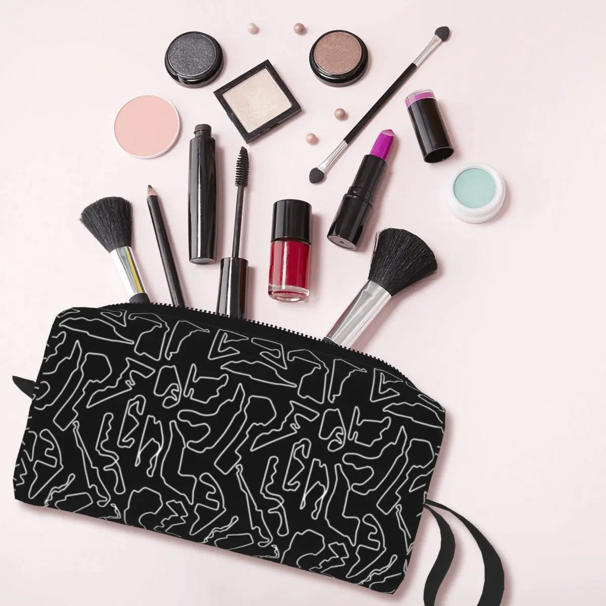 F1 2023 Tracks borsa per il trucco Organizer per cosmetici Kit Dopp borsa per cosmetici da toilette per donna astuccio da viaggio di bellezza