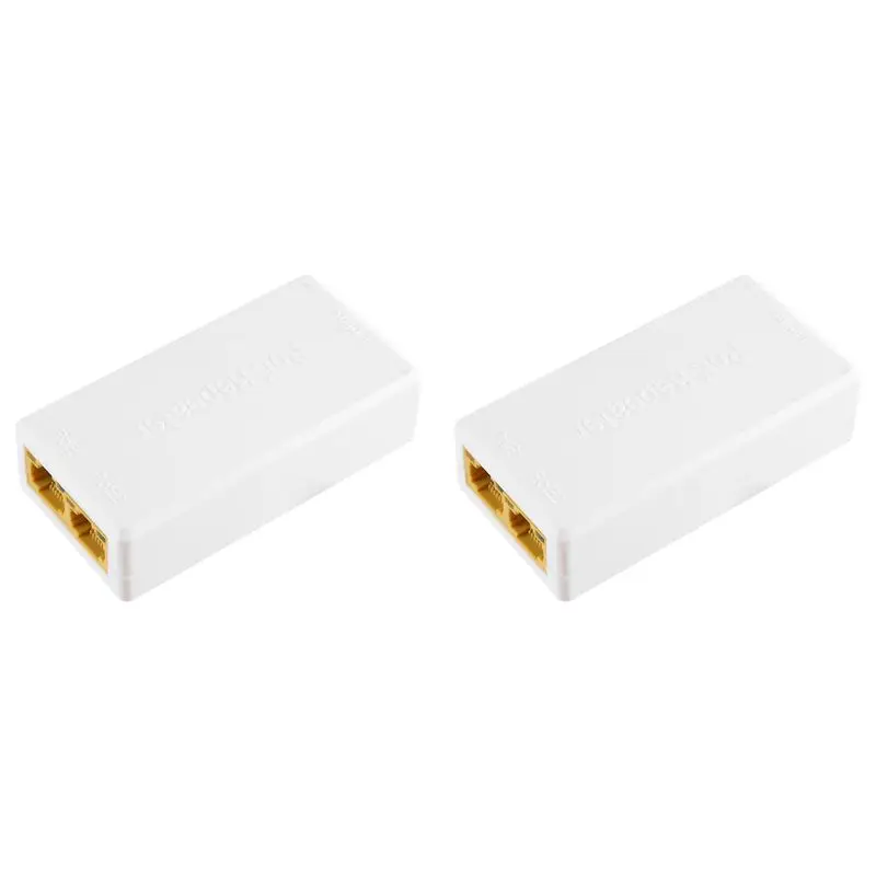 

Exquisite-2X 2 Port POE Repeater 10/100Mbps 1 To 2 Poe Extender With IEEE802.3Af/At 48V For Poe Switch NVR IP Camera AP Parts