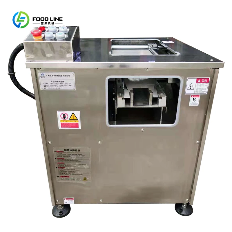 Popular Automatic Fish Fillet Cutting Chipping Machine Salmon Slicer Machine Tilapia Slicer Fish Filleting Machine