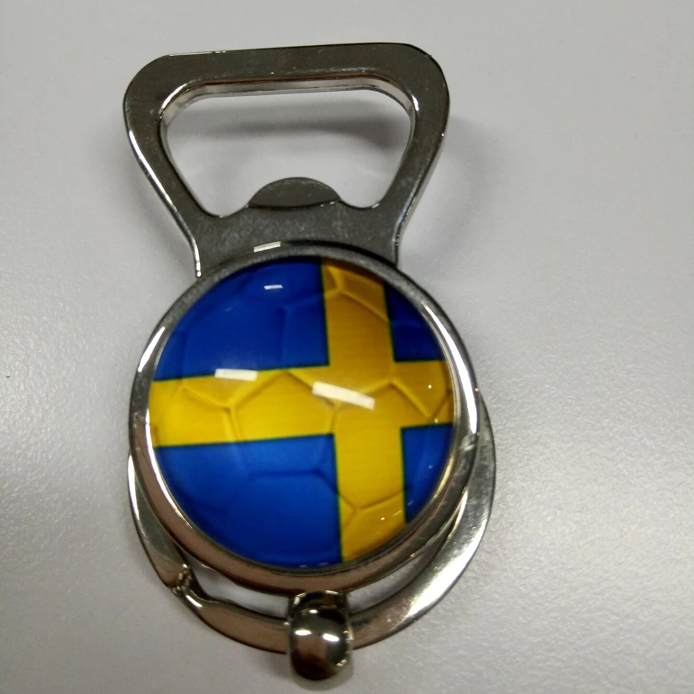 

Flag Keychain Claw Metal Pocket Bottle Opener For Wine Beer Can Small Key Ring Tool Soccer Match Novelty Kitchen Bar