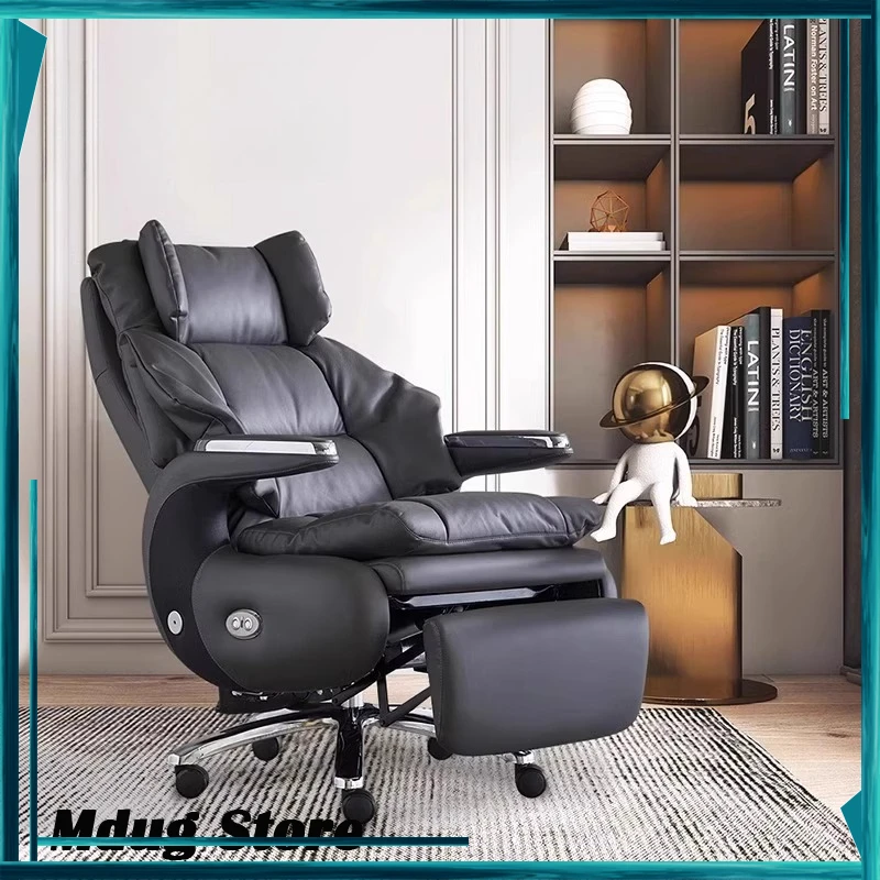 

Swivel Ergonomic Office Chair Reclimers Black Foot Rest Study Office Chair Gaming Mobile Cadeira De Escritorios Home Accessories