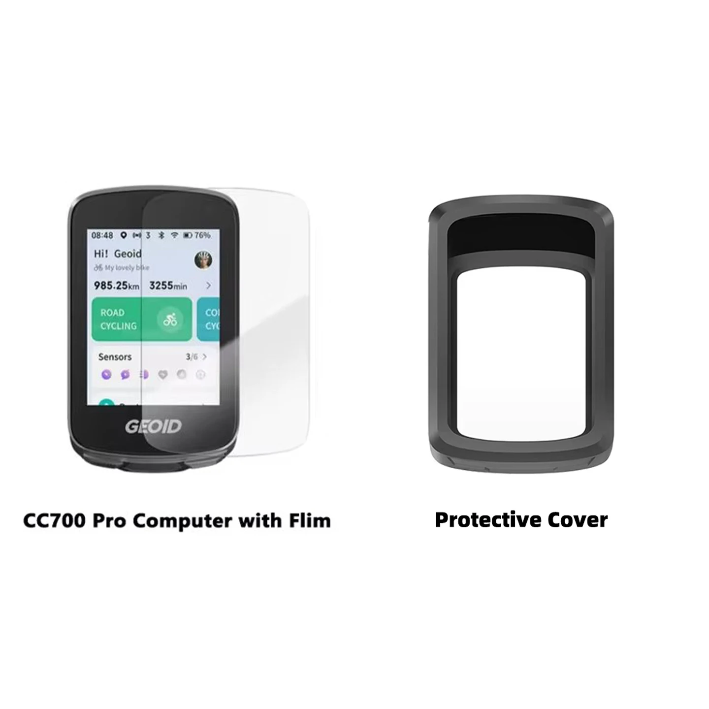 GEOID CC700Pro 2.8 ''Kleur Touchscreen GPS Fiets/Fietsen Computer
