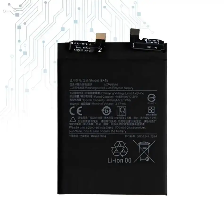 For Xiaomi MI 12 Pro Mi12 BP45 4600Mah Mobile Phone Battery Long-Lasting Performance Stable