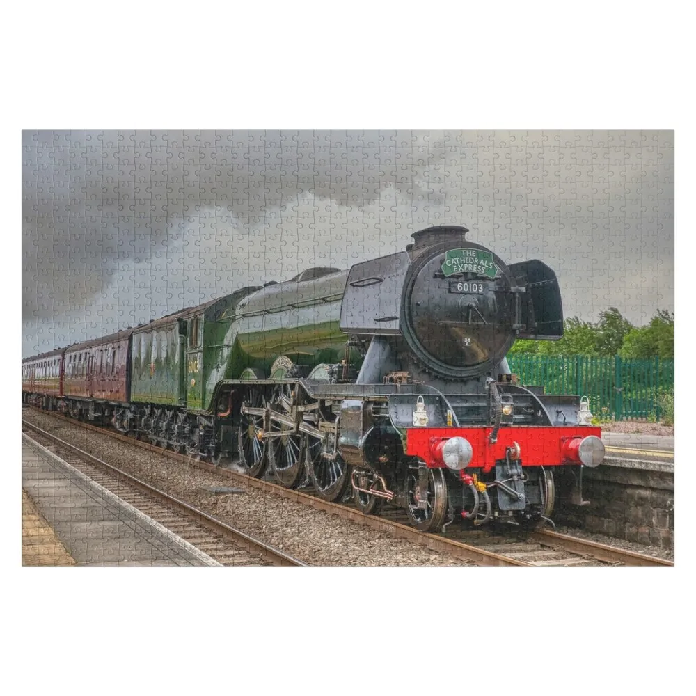 The Flying Scotsman Jigsaw Puzzle Christmas Gifts Custom Gifts Wood Photo Personalized Customized Gifts For Kids Puzzle