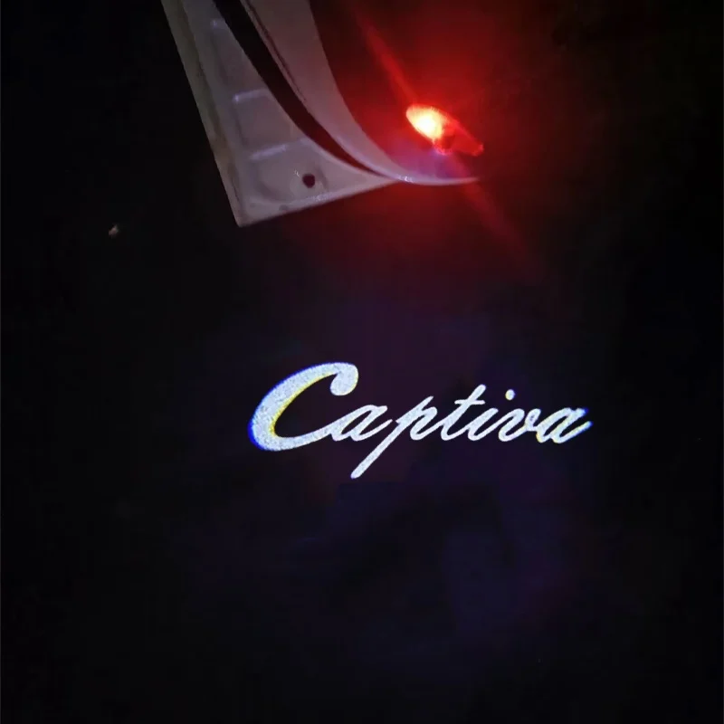 

LED Car Door Lights Logo Ghost Shadow Lamp Luces Laser Welcome Lamp for Chevrolet Captiva 2007-2013 2014 2015 2016 2017 2018