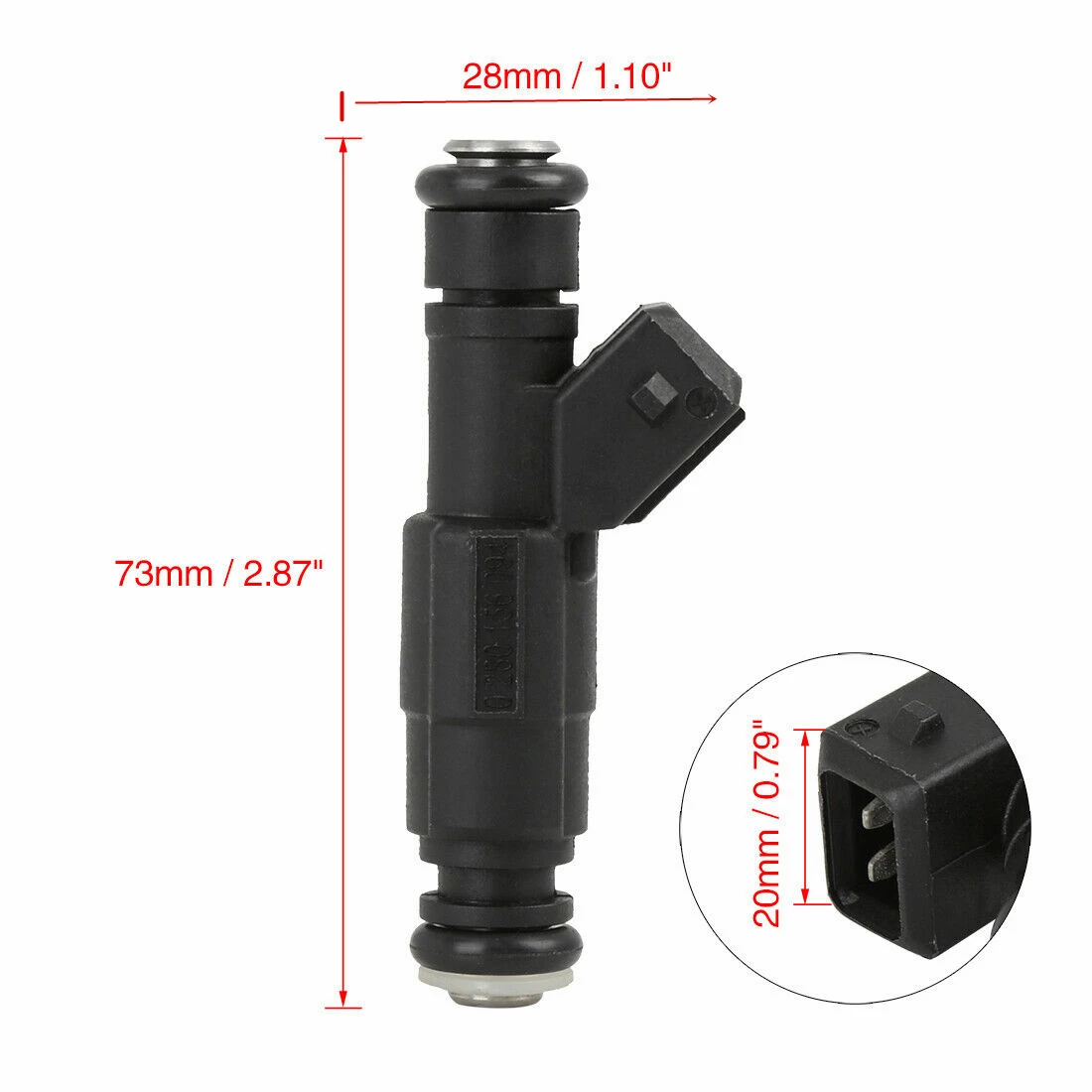 

8PCS High quality Fuel Injector Nozzle 0280156094 For Chinese Car 00-14 Great Wall Pickup Saifu Fukuda of John Deere 4Y 2.2L L4