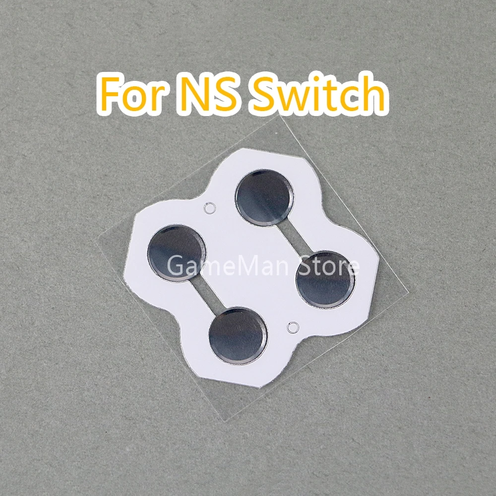 2 шт. ABXY Key D-Pad металлические купольные кнопки для печатной платы для коммутатора Nintendo проводящая пленка