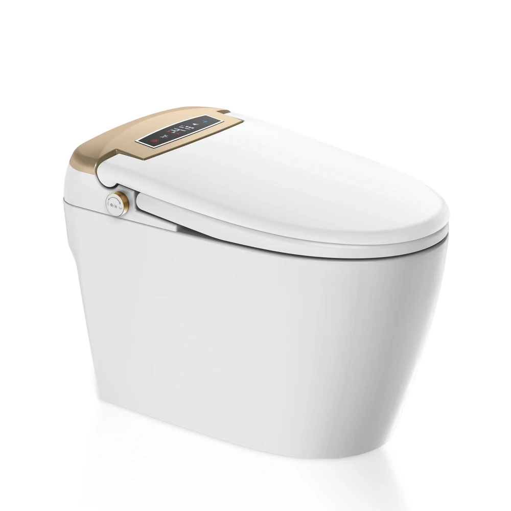 

Space Saver New Design Automatic Cleaning Smart Toilet With Stainless Nozzle