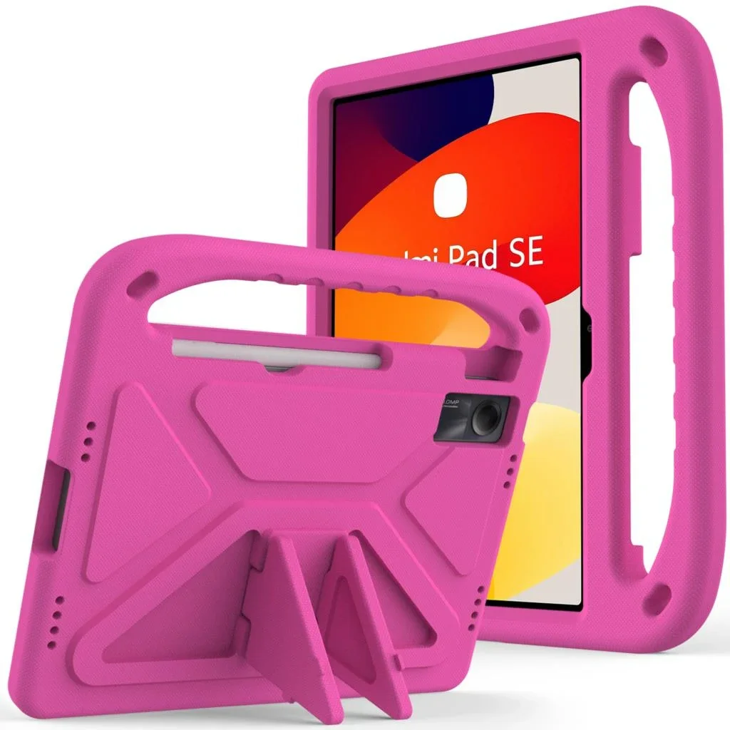NONE Kindersichere EVA-Schutzhülle für Xiaomi Pad 8 7 6 5 Pro Redmi Pad 2 2025 SE 11 10.61 2022 Stoßfeste Vollschutz-Tablet-Hülle für Kinder 6