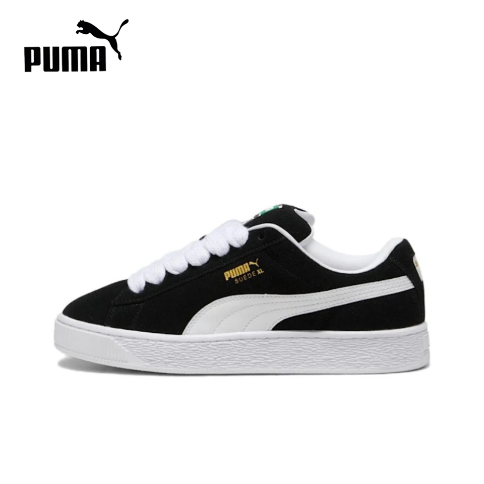 Original Puma Suede XL Classic Men\'s and Women\'s Unisex Skateboard Shoes Lightweight Low-Top Retro Sneakers Shoes 395205-02