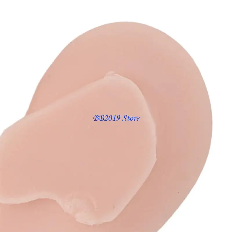 Q0KB Anatomical Silicone Ear Replicas For Piercer Demonstration And Art Design