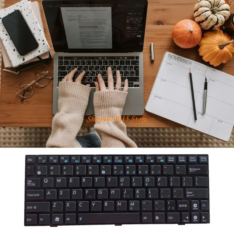 لوحة مفاتيح K1AA New US لـ EEE PC EPC1000PEB English Laptop Baroards استبدال