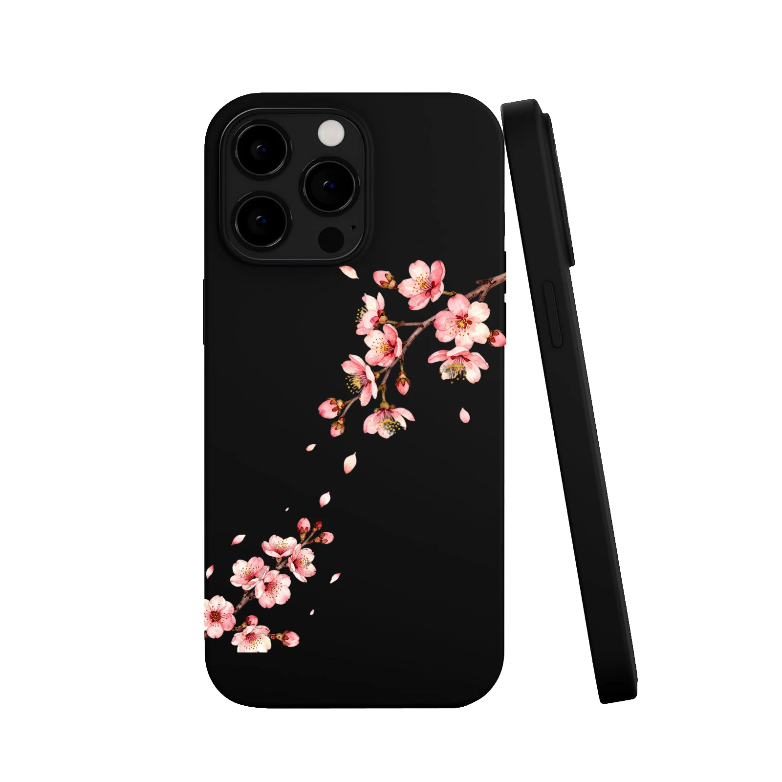 

Pink Plum Phone Case For iPhone 16 15 14 Plus 13 12 Pro Max 11