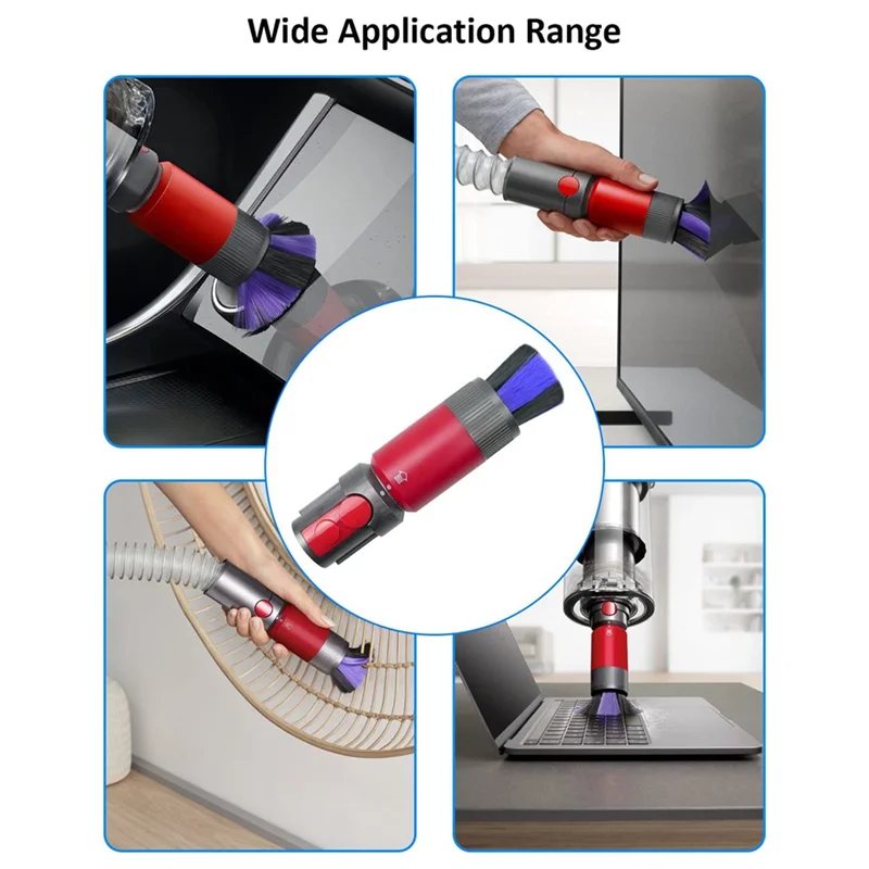 Traceless แปรงฝุ่น Fit สําหรับ Dyson V7 V8 V10 V11 V15 Part เครื่องดูดฝุ่น Dusting แปรงสิ่งที่แนบมา