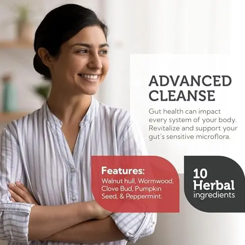 

Zahler ParaGuard Softgels - Natural Gut Detox with Wormwood & Garlic - 90 Count, Kosher Certified