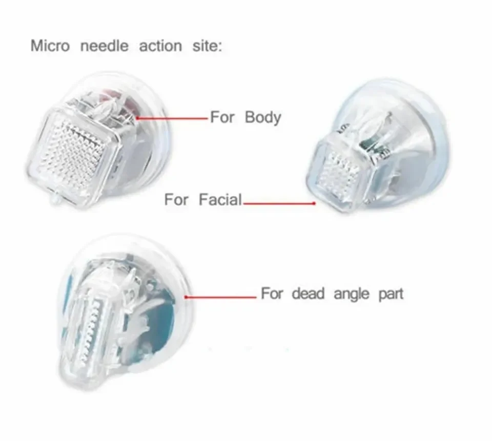 Professional RF Microneedling Gold Plated Cartridges For Meso Fractional Rf Micrneedle Machine Replacement 10/25/64 Insulated