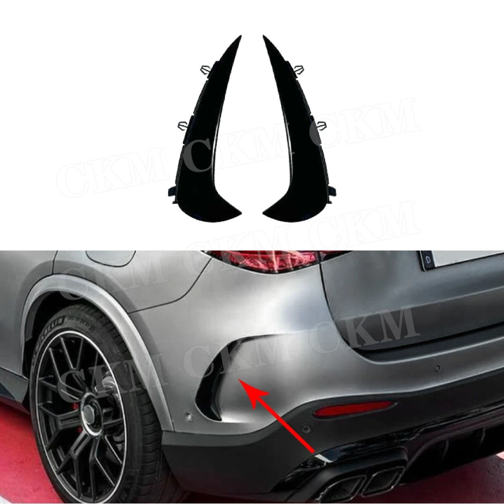 

Rear Bumper Air Vent Trims Spoiler Fender Decoration Accessories for Mercedes Benz GLC Class X254 GLC 260 300 GLC63 AMG 2023+