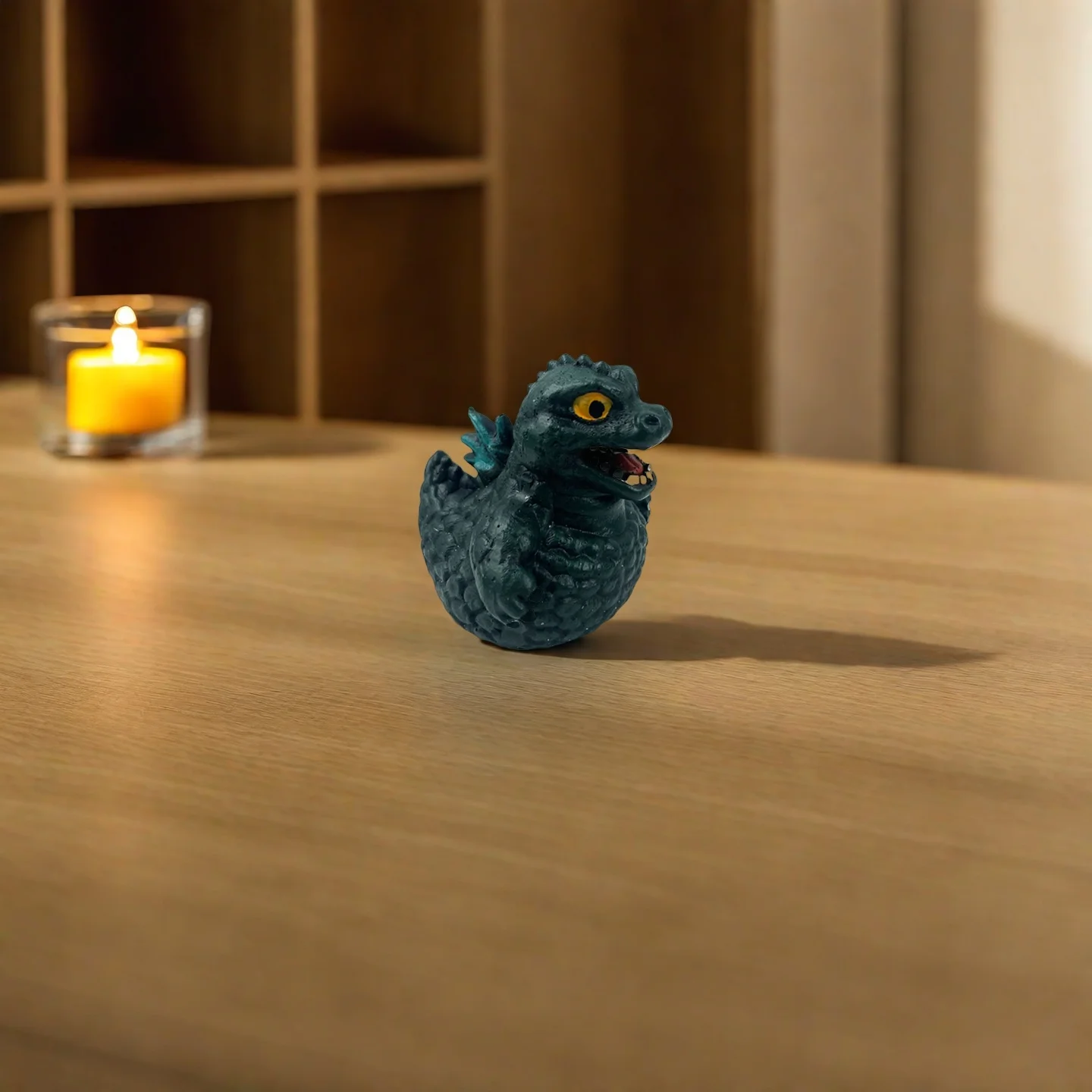 Tiny Small Fun Duck Resin Duck - Garage Kits,Unique Gothic Present & Collectibles,Vinyl Novelty Ornament Dark Satanic