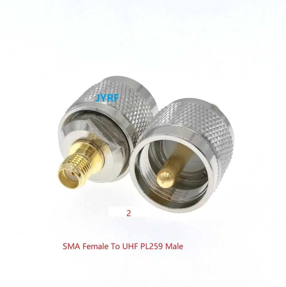 UHF PL259 SO239 To SMA Male Female Connector  Adapter 1PC