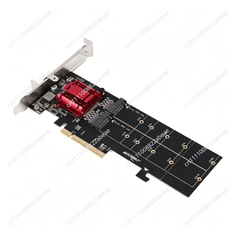 For Pcie Adapter,M.2 Nvme SSD To PCI-E 3.1 X8/X16 Card Support M.2 (M Key) Nvme SSD 22110/2280/2260/2242