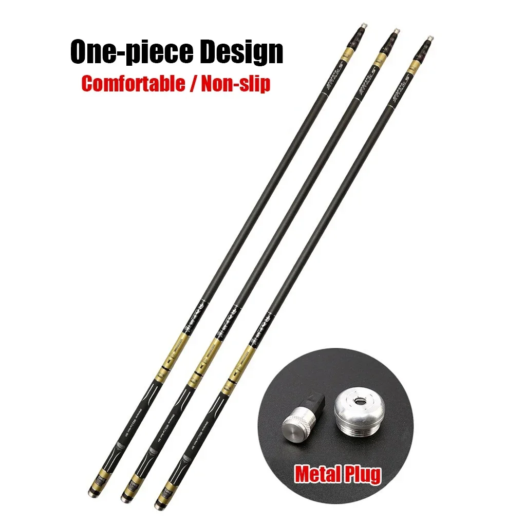 5.4M/6.3M/7.2M Adjust Position Super Light long Hard Carbon Fiber Hand Fishing Rod Telescopic Fishing Pole Stream Carp Rod