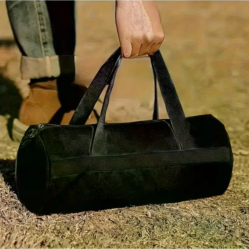 Thickened Cowhide Electrician Woodworking Bag Strong Wear-resistant Tool Kit Auto Repair Handbag Storage Bag Multifunctional Bag