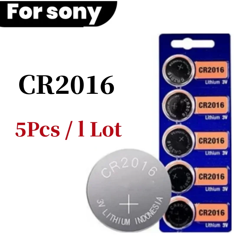 5pcs For SONY CR2025 CR2016 CR2032 Battery 3v Battery cr 2032 cr 2025 CR 2016 Batteria